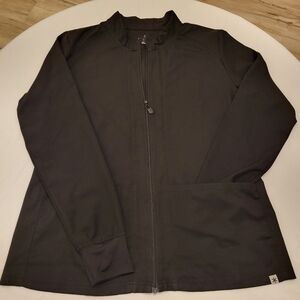 Women's Scrub Jacket|Large|Black